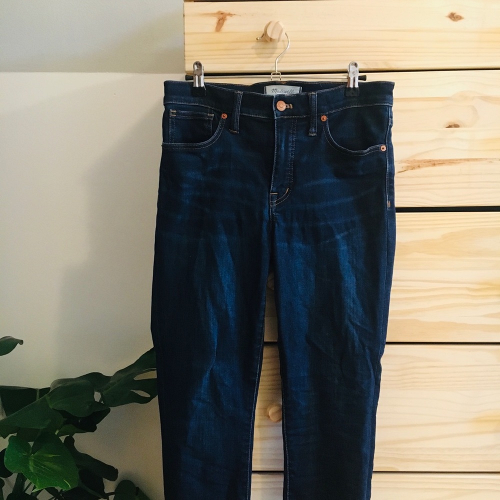 Madewell dark wash jeans